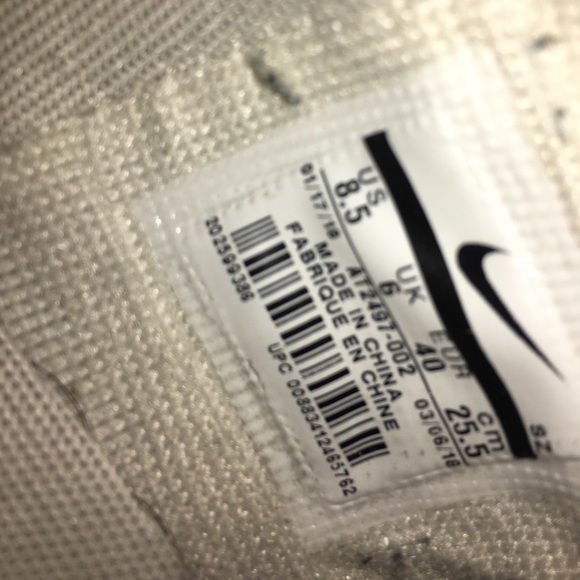 ✨SOLD🪐Rare Nike Air Force 1 Leather Sneakers - Picture 6 of 6